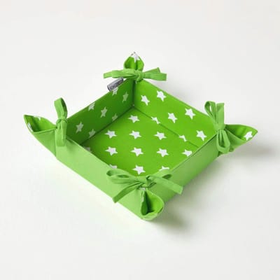 Opvouwbare Broodmand met Dubbel Design - Katoenen Mand voor Brood, Eieren en Fruit