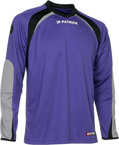 Patrick Calpe110 Keepershirt Lange Mouw Kinderen - Lila / Grijs / Zwart | Maat: 9/10