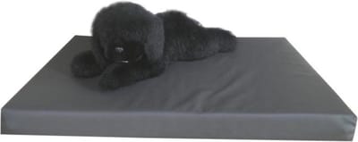 Topmast Benchkussen Leatherlook antraciet 90x55cm