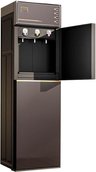 Waterdispenser Staand - Bodemvullend Model - Dranken Bereiden - Warm en Koud Water - Voor 4.5-20L Flessen - Wit