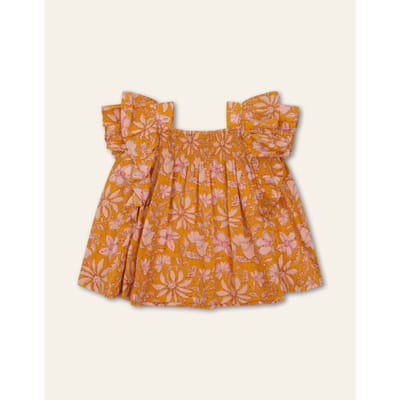 Oilily Bollywood Blouse- maat104/4yr Sunflower