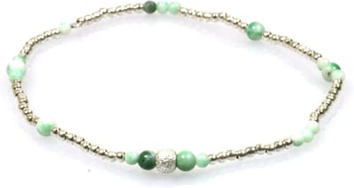 Heaven Eleven - dames - armband - 925 - Sterling - ZILVER - 1mm - turkoois - diamant steen