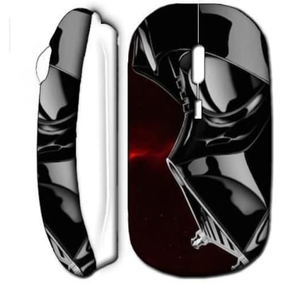 Souris sans fil - Star Wars - Darth Vader - Blanc - USB wifi - Compatible Mac et PC
