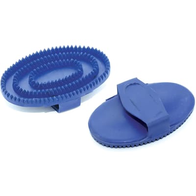 Rubber curry comb voor paarden Umbria Equitazione