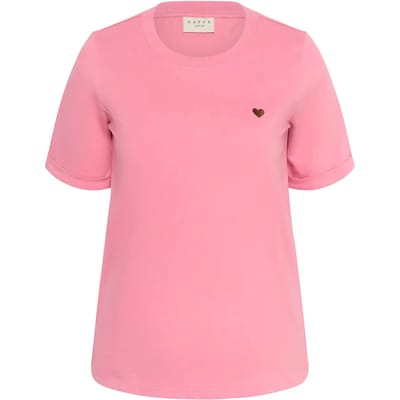 Dames-T-shirt KAFFE Curve KCArt