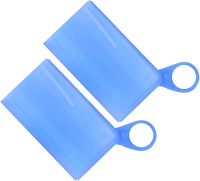 Masker Opbergclip - Opbergmap Houder - Tijdelijk Masker Opbergen - Herbruikbaar en Wasbaar - 19 x 13 cm - Blauw