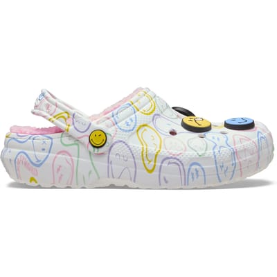 Crocs  Klompen Smiley Classic Lined Clog