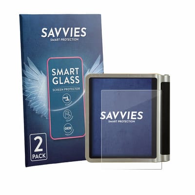 2 Stuks Savvies Screenprotector - geschikt voor Kverneland IsoMatch Tellus PRO - beschermfolie glas transparant