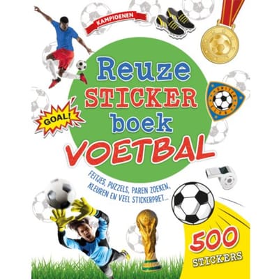 Reuzestickerboek Voetbal - Reuzestickerboeken - Claire Sipi
