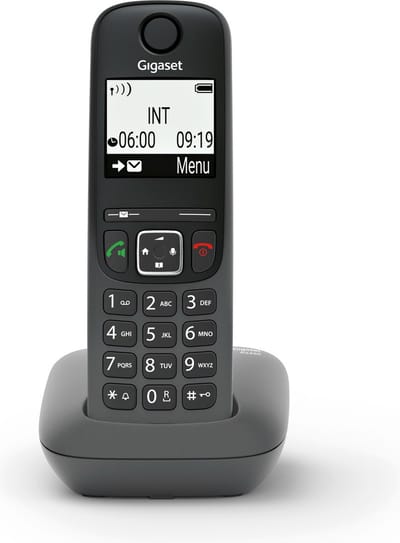 Gigaset AS490 telefoon Analoge-/DECT-telefoon Nummerherkenning Zwart