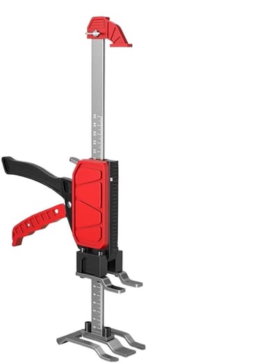 Schaarkrik - Precisie apparaat - Gipsplaat plaatsen - Arbeidsbesparend ontwerp - 200 kg draagkracht - Metaal