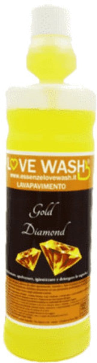 Vloerreiniger Gold Diamond 1 liter - Love Wash vloerreiniger