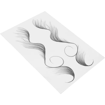 Haar Tattoo Sticker Randen Kapsels Tattoo Rand Haar Waterdicht Nep Haarlijn StickerHE-05