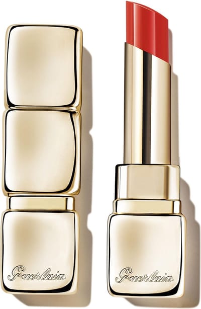 Guerlain Kisskiss Shine Bloom Barra De Labios 775 Poppy Kiss 1un
