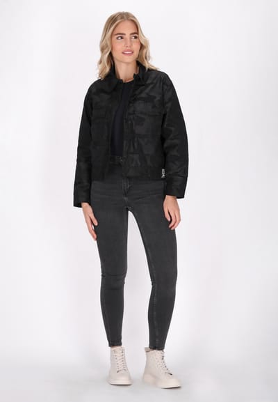 Schmuddelwedda Blouson Dames Grijze camouflage