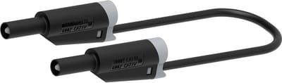 Electro PJP 2710-IEC-CD1-200N Meetsnoer Banaanstekker 4 mm Banaanstekker 4 mm 2.00 m Zwart 1 stuk(s)