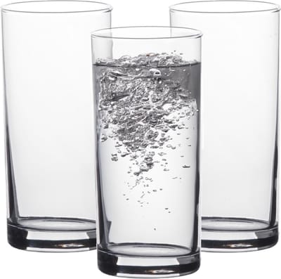 LAV Waterglazen Liberty - transparant glas - 3x - 295 ml