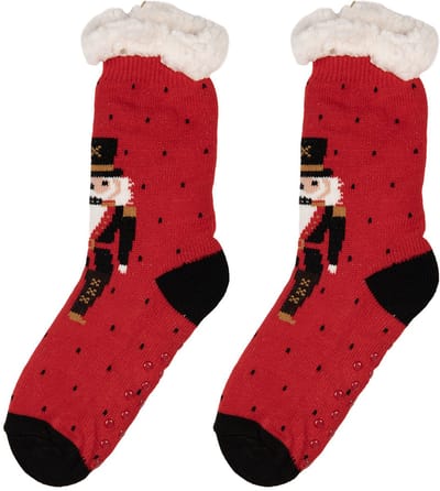 Clayre & Eef Kerstsokken one size Rood Synthetisch