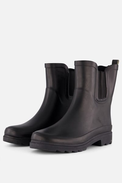 Xq Footwear Chelsea Regenlaars Rubber Zwart - Laarzen - 39