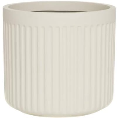 Pottery Pots - Plantenbak - Turris Low XS - Ø25cm x H22,5cm - Silk White