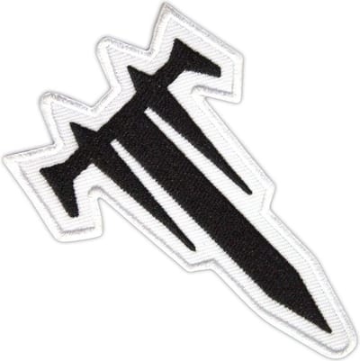 Trivium - T Logo Patch - Wit/Zwart