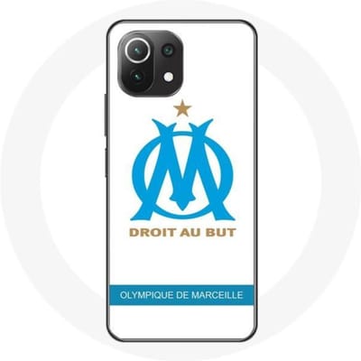 Coque - Olympique de Marseille - Mi 11 Lite - Souple - Logo - Blanc wit