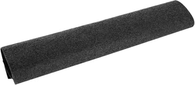 Famanu – Grillmat - vuurvaste mat met polyester-pvc-combinatie en PUC - grill-vloermat - hittebestendig - grijs - rechthoekig
