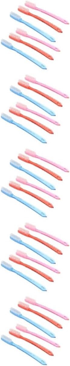 Tandenborstels Set - Reis Tandenborstel - Mondverzorging - Extra Stevige Borstels - 30 Stuks - Willekeurig
