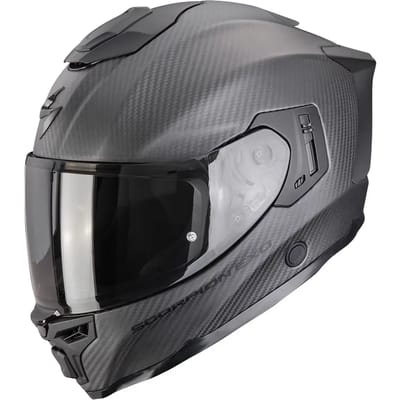 Scorpion EXO-1500 Carbon Solid Matt Black - Integraalhelm - Maat M - Motorhelm - ECE 22-06 gekeurd