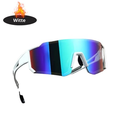 Livano - Festival Bril - Rave - Space - Techno - Freaky Glasses - Heren - Dames - Zonnebril - Wit
