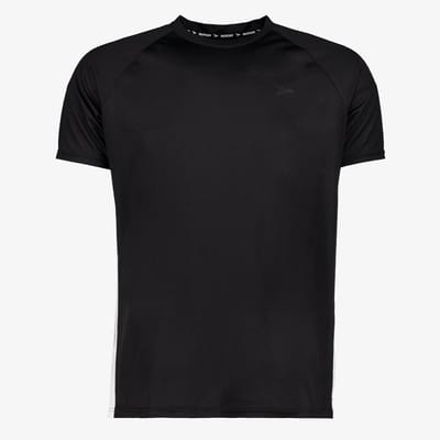Dutchy heren voetbal T-shirt - Zwart - Maat S