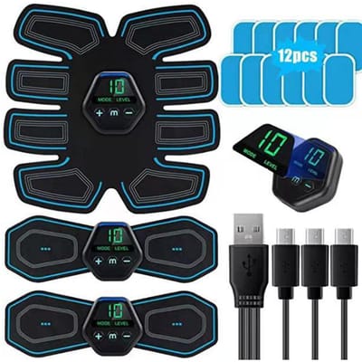 Nieuw Display Scherm Buikspier Patch Fitness Apparatuur EMS Thuis Spier Oefening Training Buik Fitness Apparaat