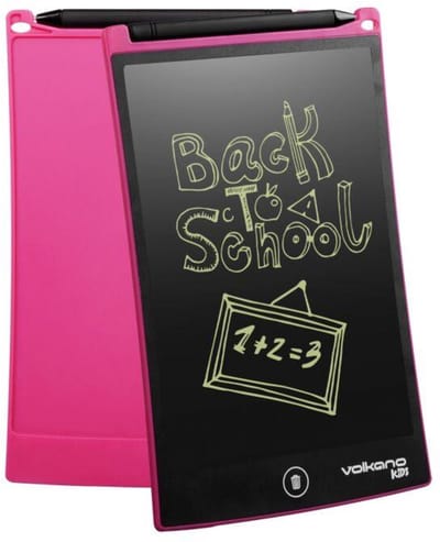 Doodle Series Tekenbord Kinderen "Roze" 8.5 inch - Kinderspeelgoed 4 jaar - 5 jaar - 6 jaar - 7 jaar - Schrijftablet - Cadeau - Tekenen - Interactief Speelgoed - Open Ended Speelgoed Meisjes Jongens - Educatief Speelgoed voor in de Auto