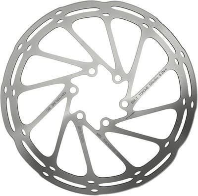 Fietsrem Rotor - Remonderdeel - Veilig Remmen - Geluidsarme Werking - 180mm 6 Bouten