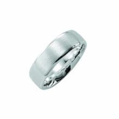 Kiss Me ring zilver mat-hoogglans KM119 maat 52