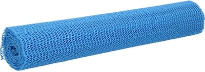 Multifunctionele Non Slip Gripmat – Blauw – 30 x 150 cm - Niet Klevende Antislipmat Gaas Patroon voor Bureaus en Keukenlades