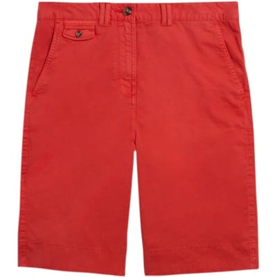 White Stuff Hayley  Chino Shorts Bright Red Maat: 24 REGULAR | Korte Broeken Outlet | Dames | Rood