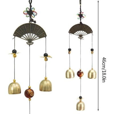 Japanse Windgongen Gietijzer Feng Shui Windbellen Geluk Hanger Binnen Buiten Tempel Huis Tuin Decoratie