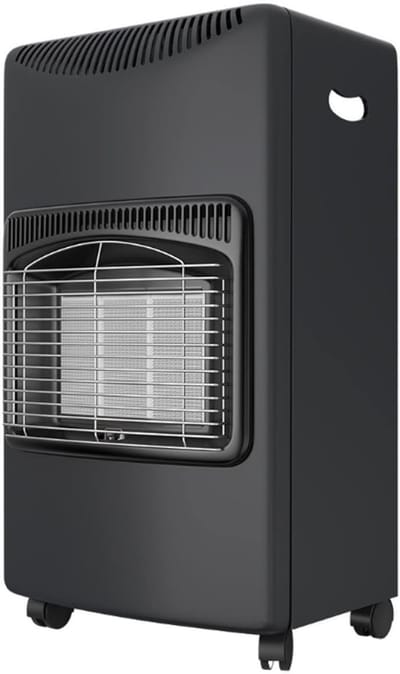 Infrarood kachel - Gasverwarmer - Woonkamer Verwarmen - Instelbare temperatuur - 42 x 38 x 73 cm - rood