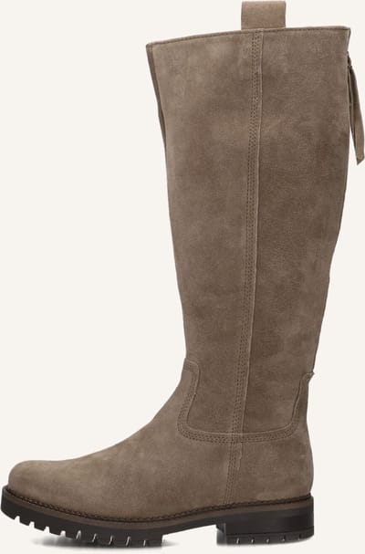 Gabor 727 Laarzen - Suède - Dames - Taupe - Maat 40