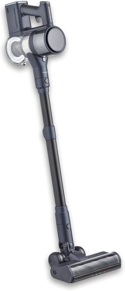 Draadloze Steelstofzuiger - Handstofzuiger Kruimeldief - Huis Reinigen - Automatische Zuigkrachtregeling - 60 Minuten Looptijd - Zwart Blauw