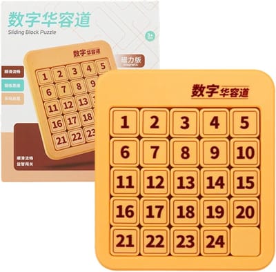 Schuifpuzzel - Hersenkraker Cijferspel - Mentale Training - 6x6 Veld - 196 x 174 cm