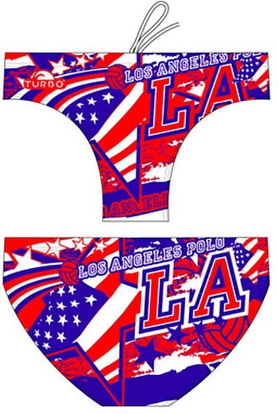 Turbo La Stars Zwemslip Rood XL Man