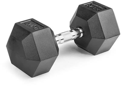 Gymstick Pro 27.5kg Hex Dumbbell Zilver 27.5 kg