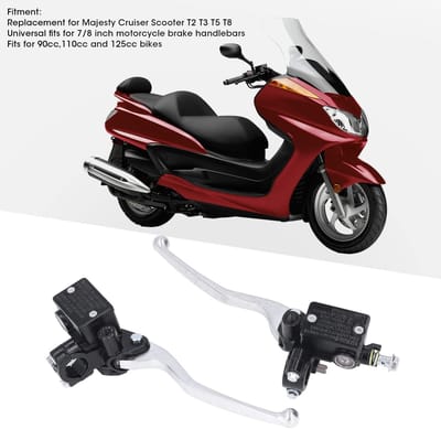 Dailygoods- Remkoppelingscilinder Vervanging - Remkoppelingshendel Links/Rechts - Geschikt voor 90cc/110cc/125cc - Hoogwaardig Aluminium - Duurzaam en Slijtvast - Remhendel