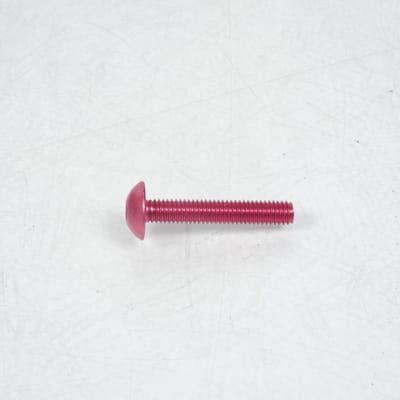 Vis Dôme large BTR 4mm Rouge M6 pas 100 35mm 3AS Racing pour moto Neuf
