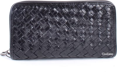 Giuliano portemonnee Orianna - Zwart - Dames - Made in Italy