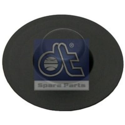 Deksel, geleider/vrijloopriemschijf (V-riem) DT Spare Parts 1.11190