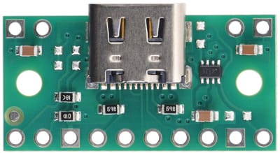 TPS2116 Power Multiplexer Carrier met USB Type C USB prioriteit Pololu 3728