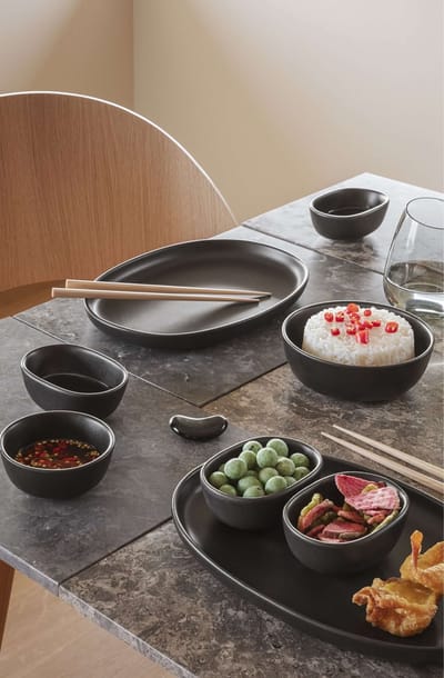 Eva Solo - Nordic Kitchen Serveerbord 36 cm - Keramiek - Zwart -